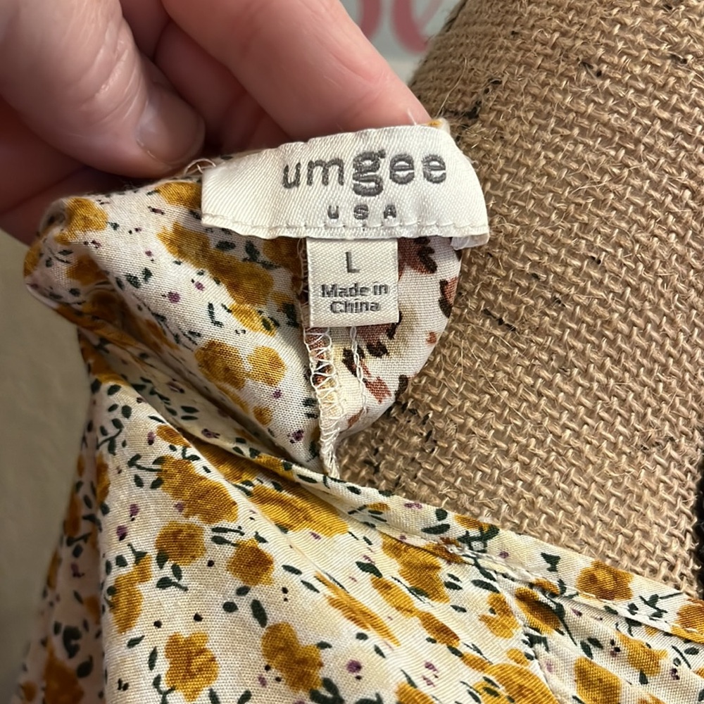 Umgee Multicolor Patchwork Dress - Picture 5 of 5